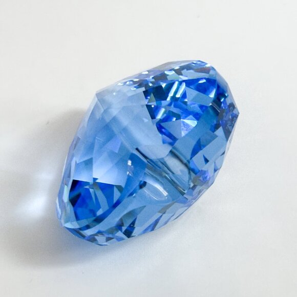 Swarovski - Vintage RETIRED Crystal Blue Faceted Heart - 1997 Limited Edition - Picture 9 of 11